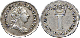 INGHILTERRA Giorgio III (1760-1820) Penny 1786 - KM 594 AG (g 0,55)
BB+