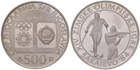 JUGOSLAVIA 500 Dinara 1983 - KM 102 AG (g 23,01)
FS