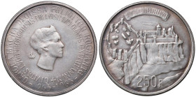 LUSSEMBURGO Charlotte (1919-1964) 250 Franchi 1963 dark toned - KM 53 AG (g 25,13)
qFDC