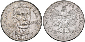 POLONIA 10 Zlotych 1933 - KM Y24 AG (g 22,01)
SPL