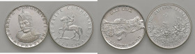 TURCHIA Lotto di due monete in AG come da foto da esaminare. Non si accettano resi
FDC-FS