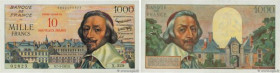 Country : FRANCE 
Face Value : 10 NF sur 1000 Francs RICHELIEU 
Date : 07 mars 1957 
Period/Province/Bank : Banque de France, XXe siècle 
Catalogue re...