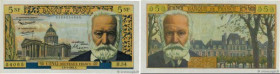Country : FRANCE 
Face Value : 5 Nouveaux Francs VICTOR HUGO 
Date : 06 avril 1961 
Period/Province/Bank : Banque de France, XXe siècle 
Catalogue ref...
