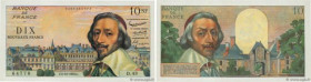 Country : FRANCE 
Face Value : 10 Nouveaux Francs RICHELIEU 
Date : 03 décembre 1959 
Period/Province/Bank : Banque de France, XXe siècle 
Catalogue r...