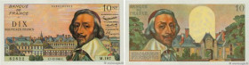Country : FRANCE 
Face Value : 10 Nouveaux Francs RICHELIEU 
Date : 07 décembre 1961 
Period/Province/Bank : Banque de France, XXe siècle 
Catalogue r...