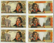 Country : FRANCE 
Face Value : 100 Nouveaux Francs BONAPARTE Faux 
Date : 07 juin 1962 
Period/Province/Bank : Banque de France, XXe siècle 
Catalogue...