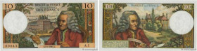 Country : FRANCE 
Face Value : 10 Francs VOLTAIRE Petit numéro 
Date : 04 janvier 1963 
Period/Province/Bank : Banque de France, XXe siècle 
Catalogue...
