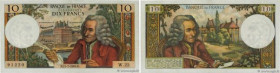 Country : FRANCE 
Face Value : 10 Francs VOLTAIRE 
Date : 11 juillet 1963 
Period/Province/Bank : Banque de France, XXe siècle 
Catalogue reference : ...