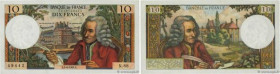 Country : FRANCE 
Face Value : 10 Francs VOLTAIRE 
Date : 04 juin 1964 
Period/Province/Bank : Banque de France, XXe siècle 
Catalogue reference : F.6...