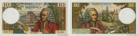 Country : FRANCE 
Face Value : 10 Francs VOLTAIRE 
Date : 01 avril 1965 
Period/Province/Bank : Banque de France, XXe siècle 
Catalogue reference : F....