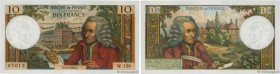 Country : FRANCE 
Face Value : 10 Francs VOLTAIRE 
Date : 03 juin 1965 
Period/Province/Bank : Banque de France, XXe siècle 
Catalogue reference : F.6...