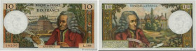 Country : FRANCE 
Face Value : 10 Francs VOLTAIRE 
Date : 05 novembre 1965 
Period/Province/Bank : Banque de France, XXe siècle 
Catalogue reference :...