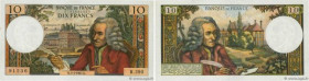 Country : FRANCE 
Face Value : 10 Francs VOLTAIRE 
Date : 05 janvier 1967 
Period/Province/Bank : Banque de France, XXe siècle 
Catalogue reference : ...