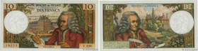 Country : FRANCE 
Face Value : 10 Francs VOLTAIRE 
Date : 06 avril 1967 
Period/Province/Bank : Banque de France, XXe siècle 
Catalogue reference : F....