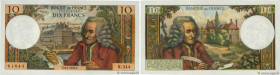 Country : FRANCE 
Face Value : 10 Francs VOLTAIRE 
Date : 08 janvier 1970 
Period/Province/Bank : Banque de France, XXe siècle 
Catalogue reference : ...