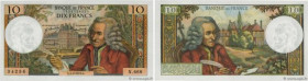 Country : FRANCE 
Face Value : 10 Francs VOLTAIRE 
Date : 04 février 1971 
Period/Province/Bank : Banque de France, XXe siècle 
Catalogue reference : ...