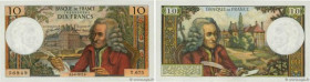 Country : FRANCE 
Face Value : 10 Francs VOLTAIRE 
Date : 03 juin 1971 
Period/Province/Bank : Banque de France, XXe siècle 
Catalogue reference : F.6...