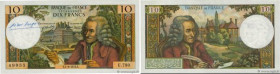 Country : FRANCE 
Face Value : 10 Francs VOLTAIRE 
Date : 01 juin 1972 
Period/Province/Bank : Banque de France, XXe siècle 
Catalogue reference : F.6...