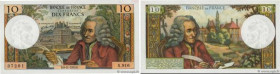 Country : FRANCE 
Face Value : 10 Francs VOLTAIRE 
Date : 08 novembre 1973 
Period/Province/Bank : Banque de France, XXe siècle 
Catalogue reference :...