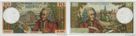 Country : FRANCE 
Face Value : 10 Francs VOLTAIRE 
Date : 06 décembre 1973 
Period/Province/Bank : Banque de France, XXe siècle 
Catalogue reference :...