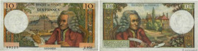 Country : FRANCE 
Face Value : 10 Francs VOLTAIRE Fauté 
Date : 06 décembre 1973 
Period/Province/Bank : Banque de France, XXe siècle 
Catalogue refer...