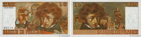 Country : FRANCE 
Face Value : 10 Francs BERLIOZ sans signatures Fauté 
Date : 06 décembre 1973 
Period/Province/Bank : Banque de France, XXe siècle 
...
