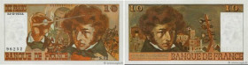 Country : FRANCE 
Face Value : 10 Francs BERLIOZ sans signatures Fauté 
Date : 06 décembre 1973 
Period/Province/Bank : Banque de France, XXe siècle 
...