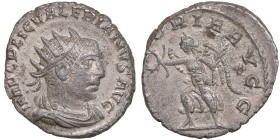 Roman Empire AR Antoninianus - Valerian I (AD 253-260)
3.51g. 22mm. AU/AU. An attractive specimen with fine luster. Obv. IMP C P LIC VALERIANVS AVG, r...