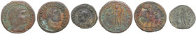 Small collection of Roman Empire Æ coins (3)
Various condition.