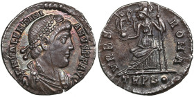 Roman Empire AR Siliqua - Valentinian I (364-375 AD)
1.98g. 18mm. UNC/AU. Charming near mint state specimen with fine luster and elegant colorful toni...