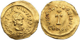 Byzantine Empire, Constantinople AV Tremissis - Tiberius II Constantine (AD 578-582)
1.45g. 17mm. AU/AU. Beautiful specimen. Obv. Pearl-diademed, drap...