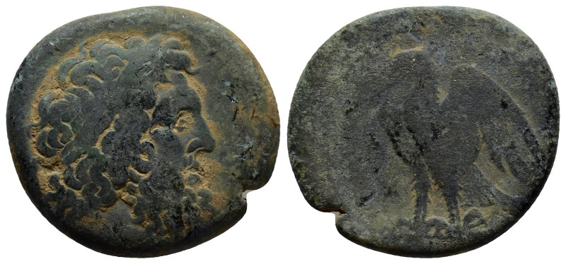 PTOLEMAIC KINGS of EGYPT. Ptolemy II Philadelphos. 285-246 BC. Æ (25mm, 14.0 g)....