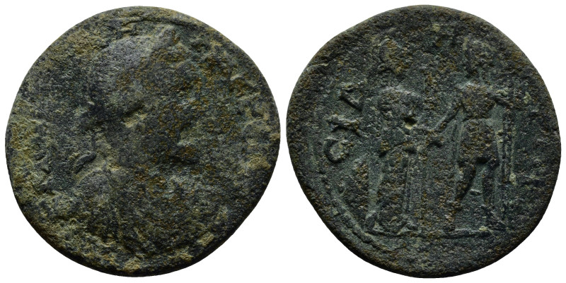 PAMPHYLIA. Side. Severus Alexander (222-235). Ae. (34mm, 18.9 g) Obv: A K M AVP ...