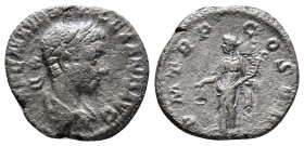 Severus Alexander AD 222-235. Rome Denarius AR (18mm, 3.0 g). IMP C M AVR SEV ALEXAND AVG, laureate, draped and cuirassed bust right / P M TR P COS P ...