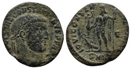 Constantine I, The Great, 307 - 337 AD AE Follis, Heraclea Mint, (21mm, 3.1 g) Obverse: IMP C FL VAL CONSTANTINVS P F AVG, Laureate head of Constantin...