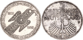 Germany - FRG 5 Deutsche Mark 1952 D