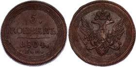 Russia 5 Kopeks 1804 ЕМ
