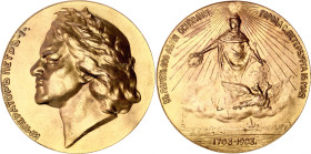 Russia Commemorative Gilt Medal "200th Anniversary of St. Petersburg" 1903 R1
