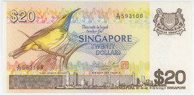 Singapore 20 Dollars 1979 (ND)
