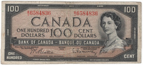 Canada 100 Dollars 1954