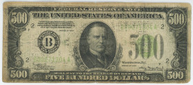 United States 500 Dollars 1934 B