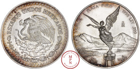 États-Unis Mexicains (1903-), Once à la Liberté, 1998, Mexico, Av. ESTADOS UNIDOS MEXICANOS, Aigle royal sur un figuier, dévorant un serpent, Rv.1 ONZ...