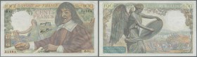 France: 100 Francs 6.1.1941 P. 101a, in fantastic condition with crisp typical french banknote paper, no holes or teras, oiginal colors, condition: UN...
