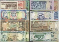 Mauritius: set of 15 banknotes containing 1x 5 Rupees ND(1985-91) P. 34 (aUNC), 3x 10 Rupees ND(1985-91) P. 35 (XF), 2x 20 Rupees ND(1985-91) P. 36 (a...