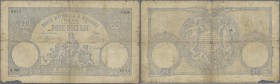 Romania: Banca Naţională a României 20 Lei 1908, P.16, larger tears, margin splits and stained paper. Condition: VG