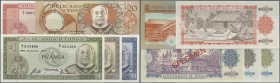 Tonga: set of 11 bankotes containing 1/2 Paanga 1980, 1 Paanga 1987, 2 Paanga 1987, 2 Paaga 1989, 1 Paanga Collectors Series Speimen 1978, 10 Paanga C...