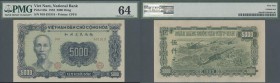 Vietnam: 5000 Dong 1953 P. 66a in condition: PMG graded 64 Choice UNC.