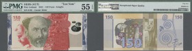 Testbanknoten: beautiful Test Note OEBS Austria featuring ”Gustav Klimt”, intaglio printed on real banknote paper with security features, rare as PMG ...