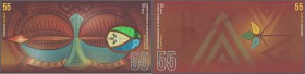 Testbanknoten: Test Note Leonhard Kurz, African Style design with ”Kinegram Colors” in oval form at right, dated 2016, offset printed in multicolor, t...