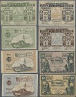 Austria: Collectors book with 272 pieces Austrian Notgeld without doublets in mainly UNC condition, but also some pcs. with spots and minor folds: F+ ...